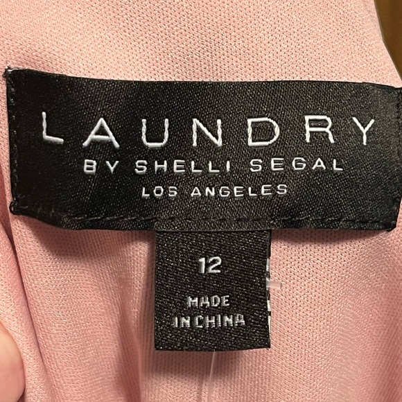 Laundry By Shelli Segal All Over Animal One Shoulder Midi Dress Exotic HD06D71 - Picture 14 of 15